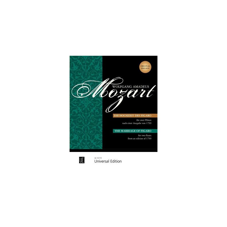 9790008004575UE_16773 The Marriage of Figaro (Le nozze di Figaro) KV 492 KV 492