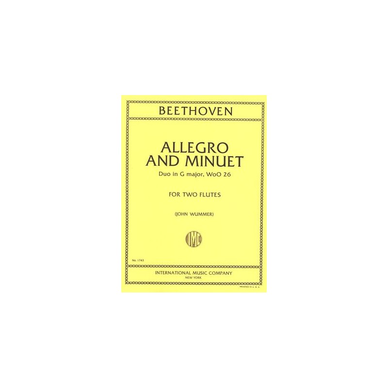 Allegro & Menuett ( Wummer )
