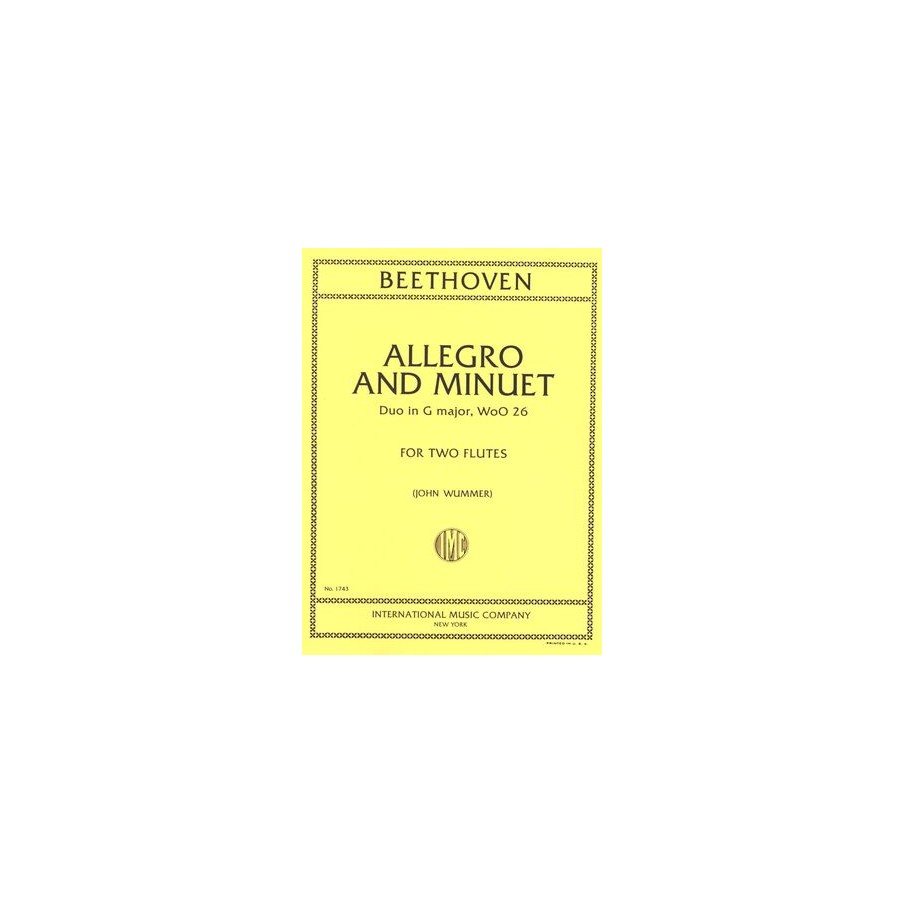 Allegro & Menuett ( Wummer )