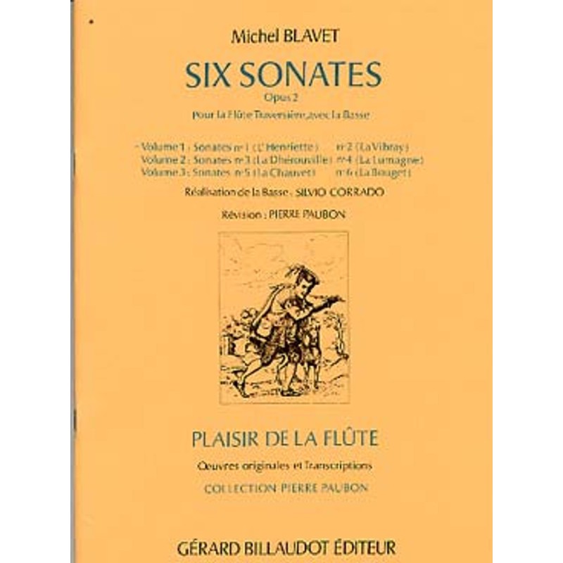 Six Sonates Opus 2 Volume 1 : Sonates 1 Et 2