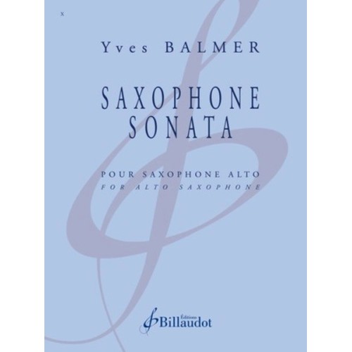 9790043105404GB10540 Saxophone Sonata