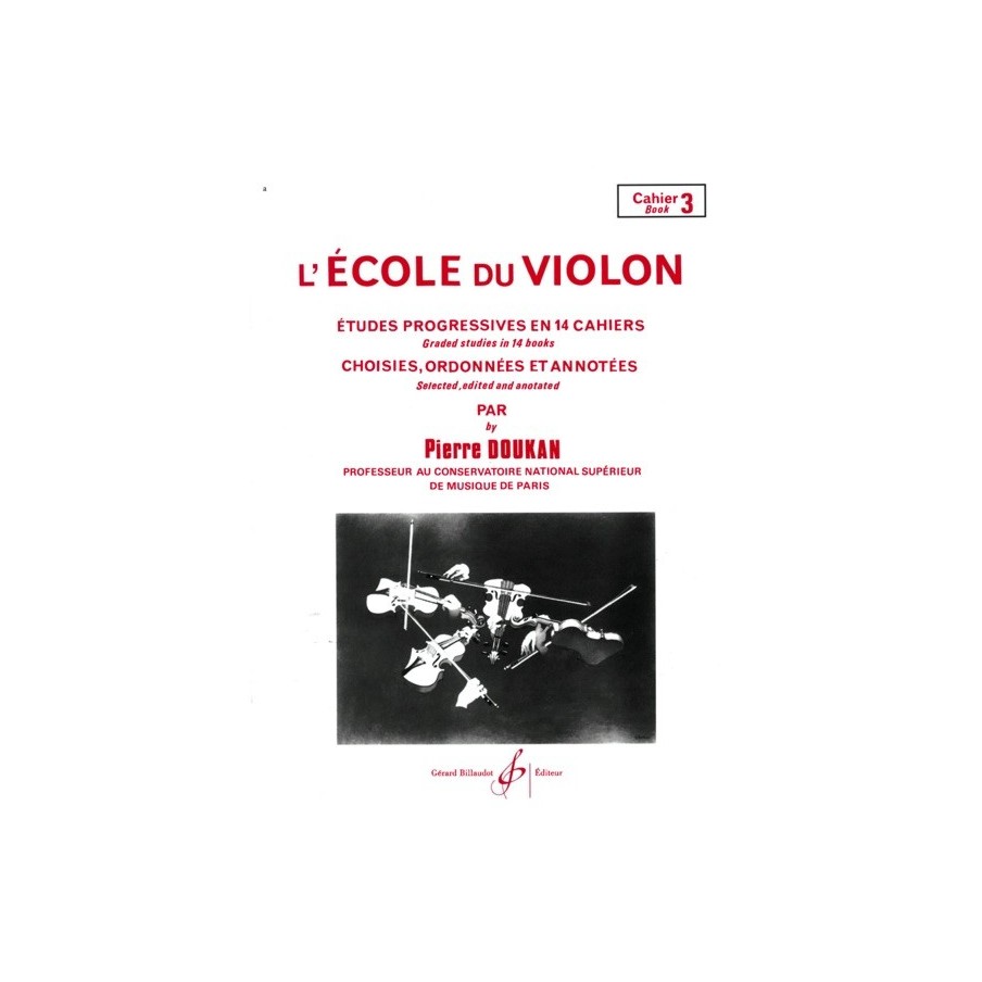 9790043021698GB2169 L'Ecole Du Violon Volume 3