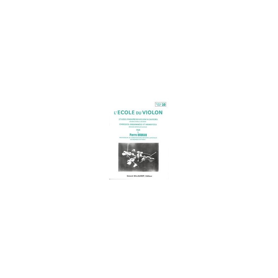 GB3187 L'Ecole Du Violon Volume 10