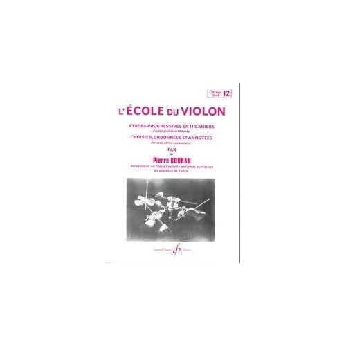 9790043035916GB3591 L'Ecole Du Violon Volume 12
