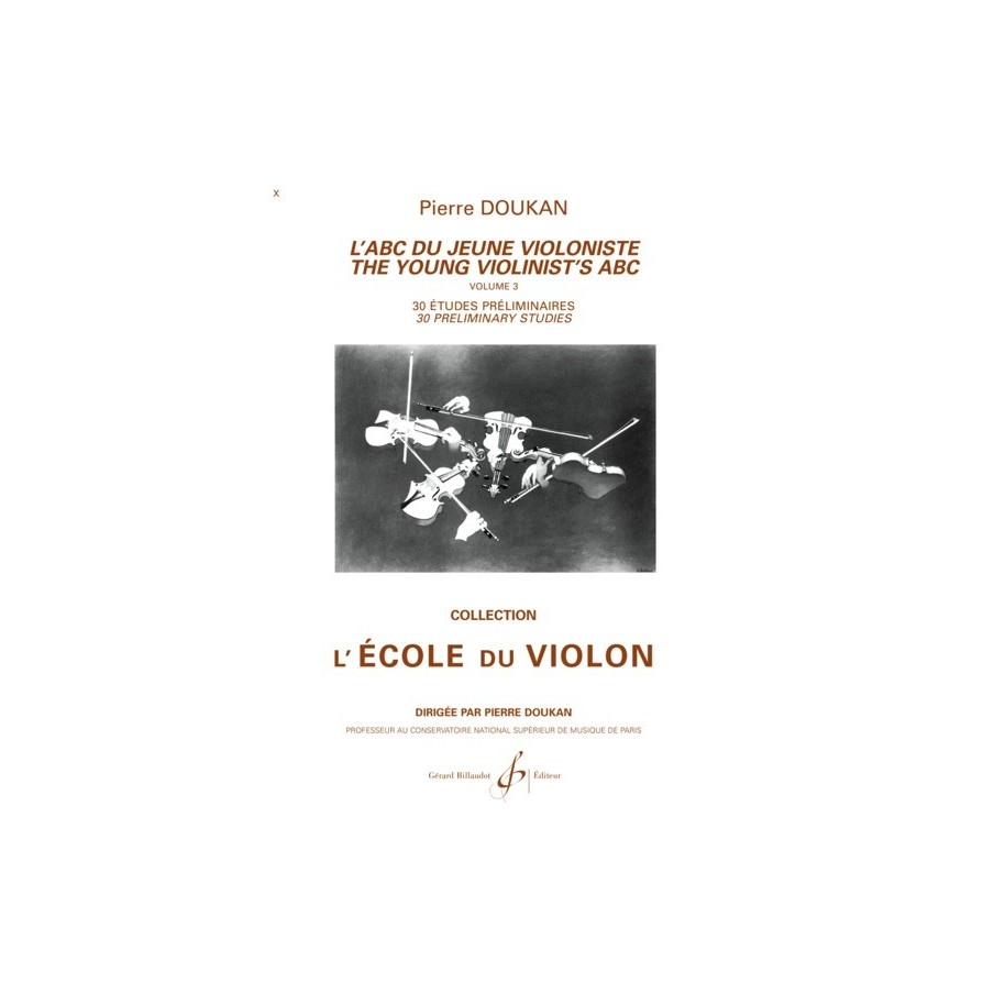 9790043040378GB4037 L'Abc Du Jeune Violoniste Vol.3