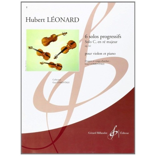 9790043075967GB7596 6 Solos Progressifs Opus 62 C En Re Majeur