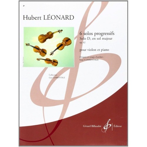 6 Solos Progressifs Opus 62...