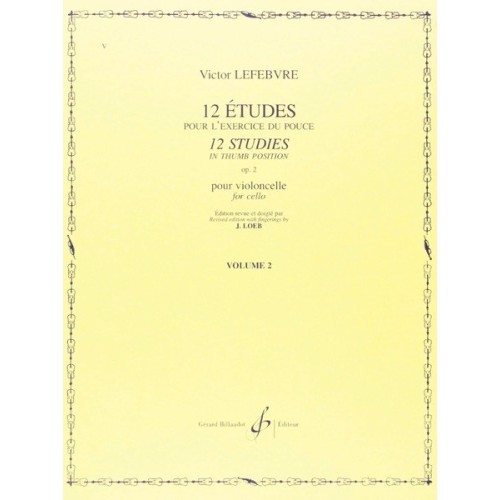 9790043932703GBR19320-B 12 Etudes Opus 2 Volume 2