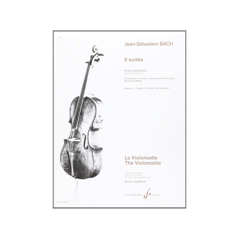 9790043040613GB4061 Six Suites Pour Violoncelle-Suites 1.2.3.