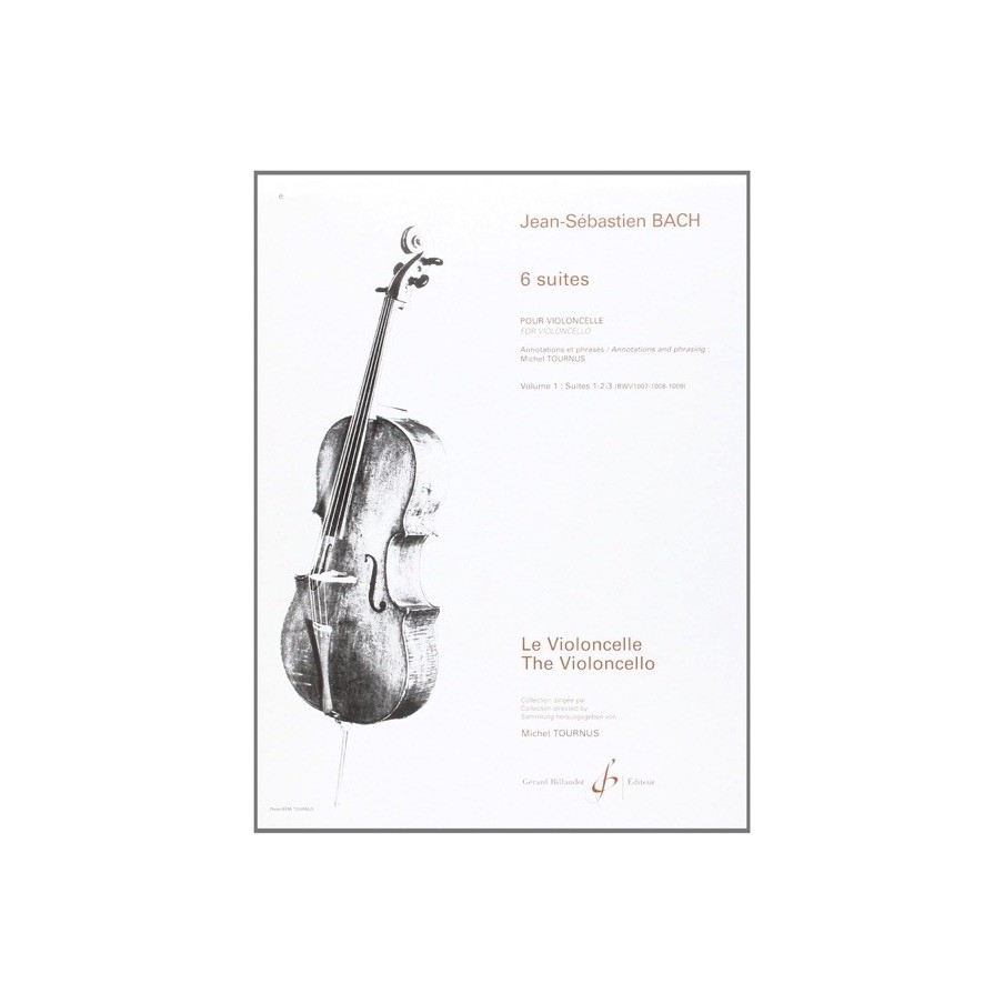 9790043040613GB4061 Six Suites Pour Violoncelle-Suites 1.2.3.