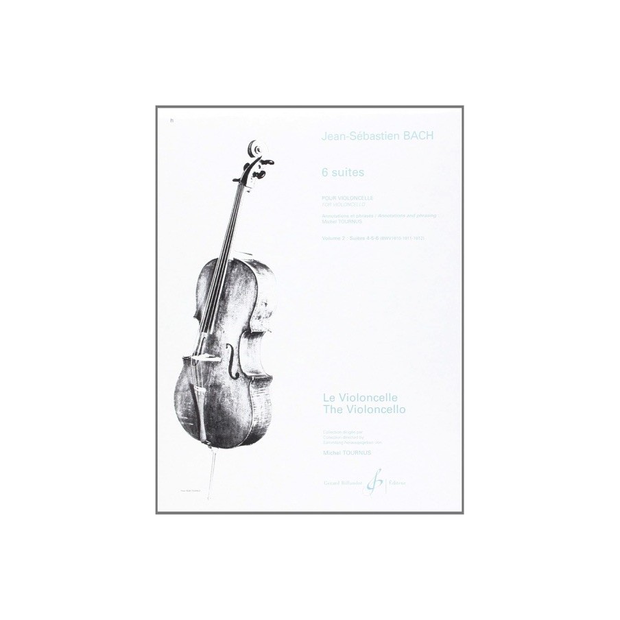 9790043040620GB4062 Six Suites Pour Violoncelles-Suites 4.5.6.