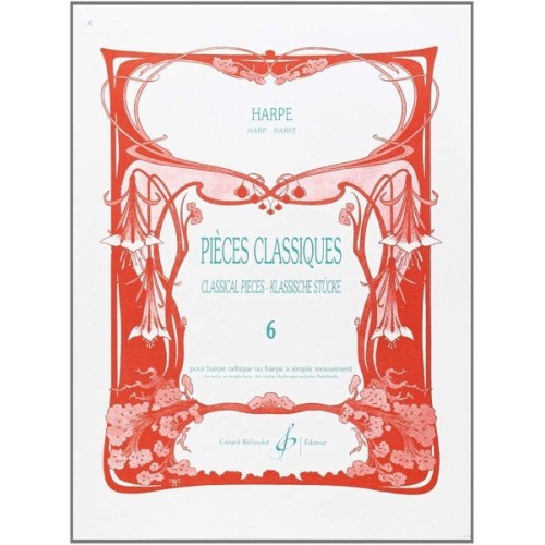 9790043056355GB5635 Pièces Classiques For Harp Vol.6