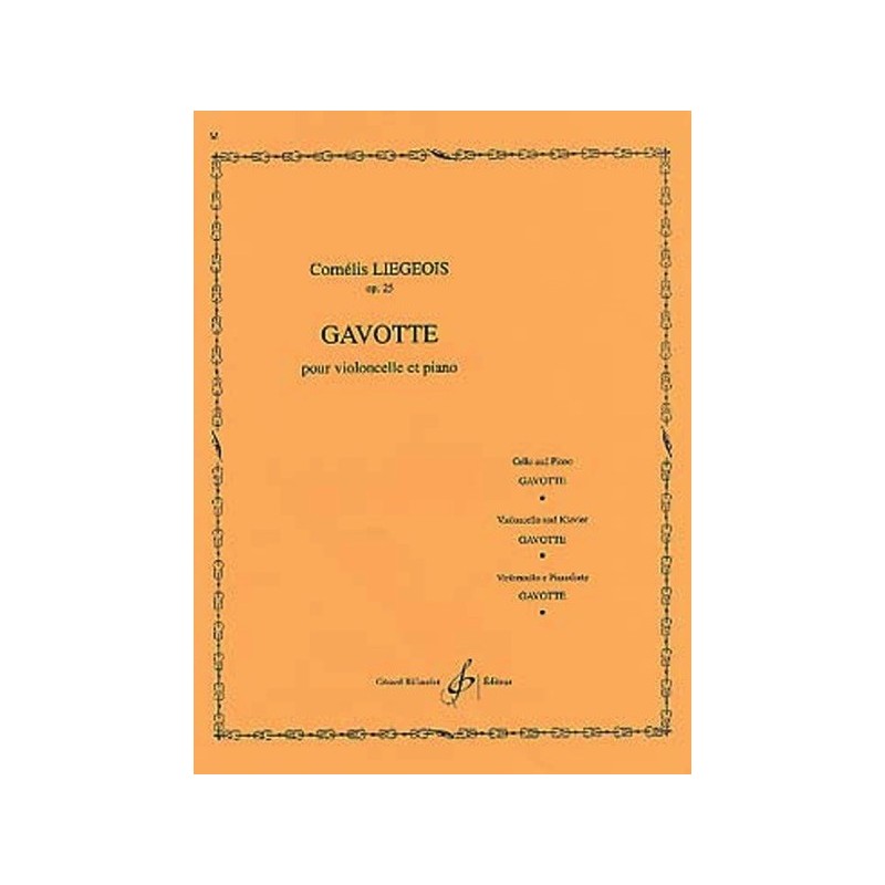 9790043000730GBCC1904-B Gavotte Opus 25