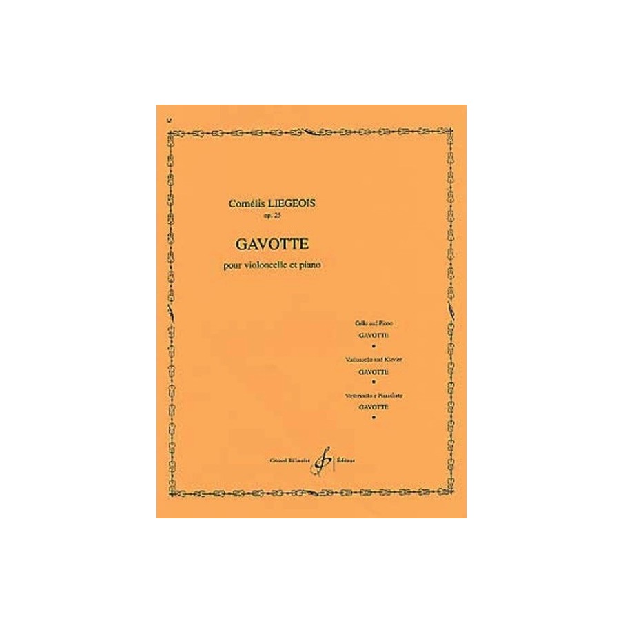 9790043000730GBCC1904-B Gavotte Opus 25
