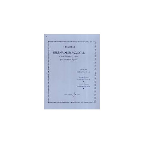 9790043004578GBCC959 Serenade Espagnole Nø6 Des Miniatures