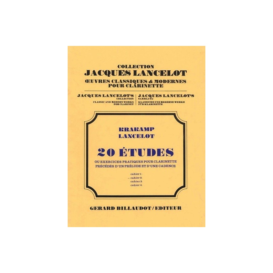 0000000292146GB3136 20 Etudes Ou Exercices Volume 3