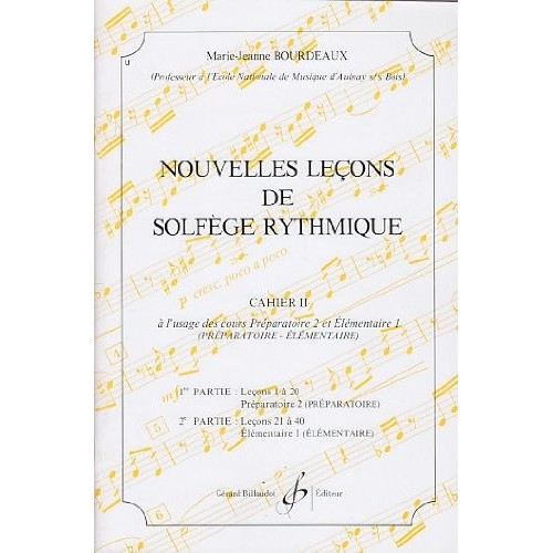 Nouvelles leçons de solfège...