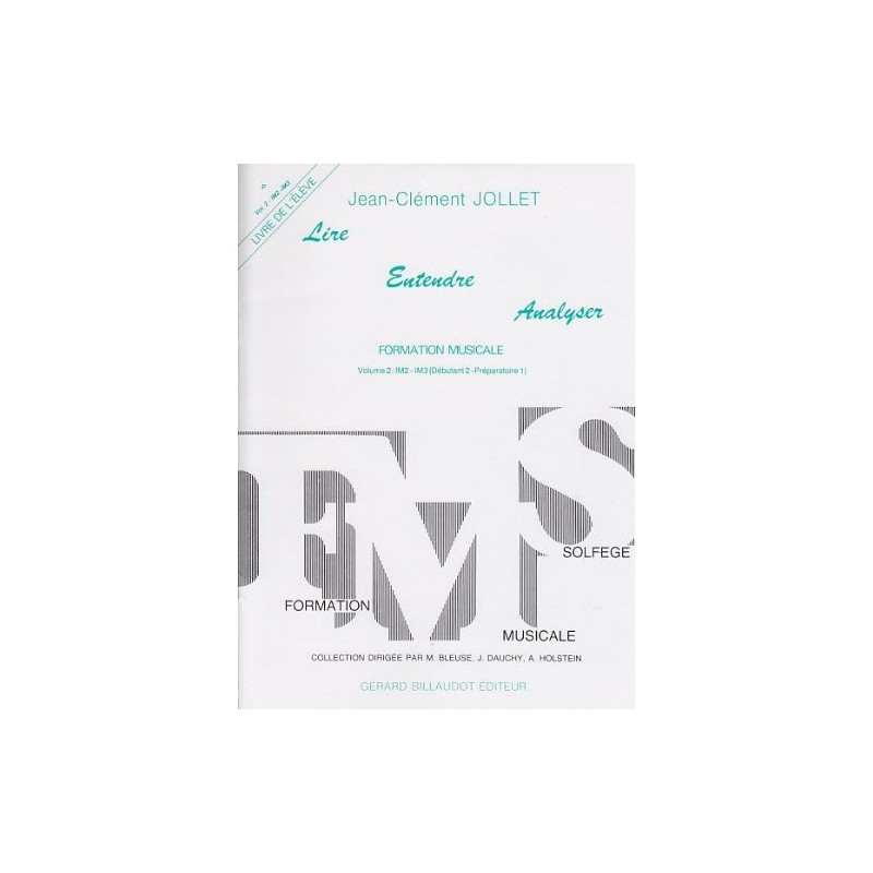 GB4164 Lire Entendre Analyser Volume 2 Eleve