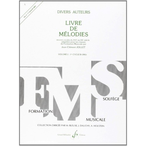 9790043046608GB4660 Livre De Melodies Volume 2