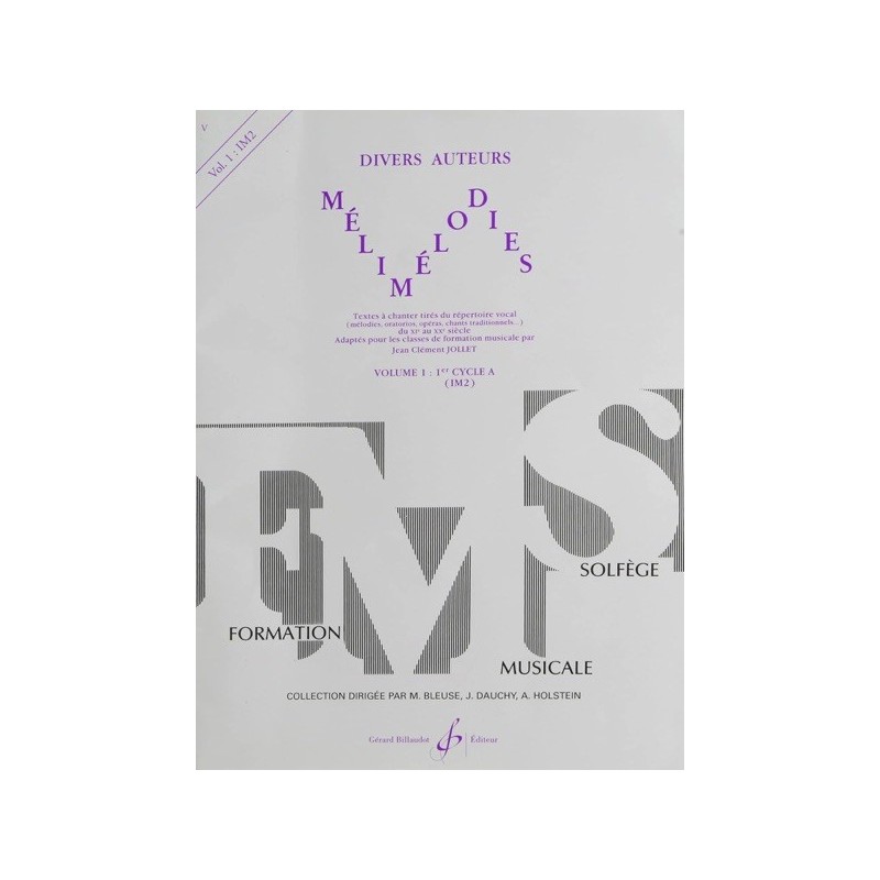 9790043052463GB5246 Melimelodies Volume 1