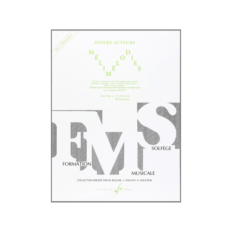9790043052494GB5249 Melimelodies Volume 4