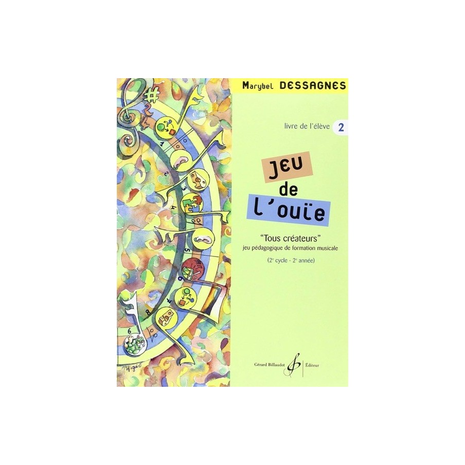 9790043073215GB7321 Jeu De L'Ouie Volume 2 - Eleve