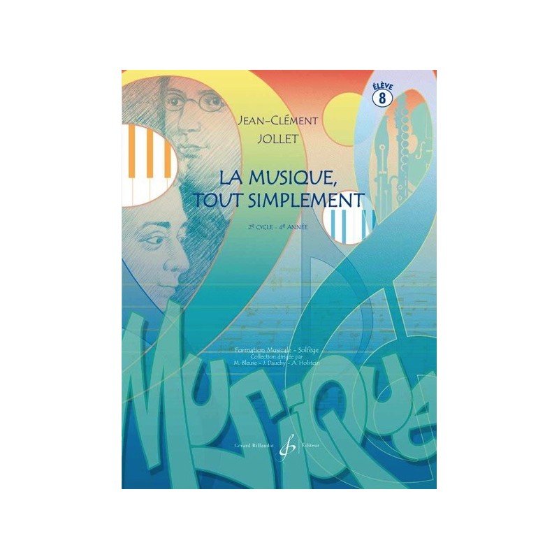 9790043075820GB7582 La Musique Tout Simplement Volume 8 Eleve