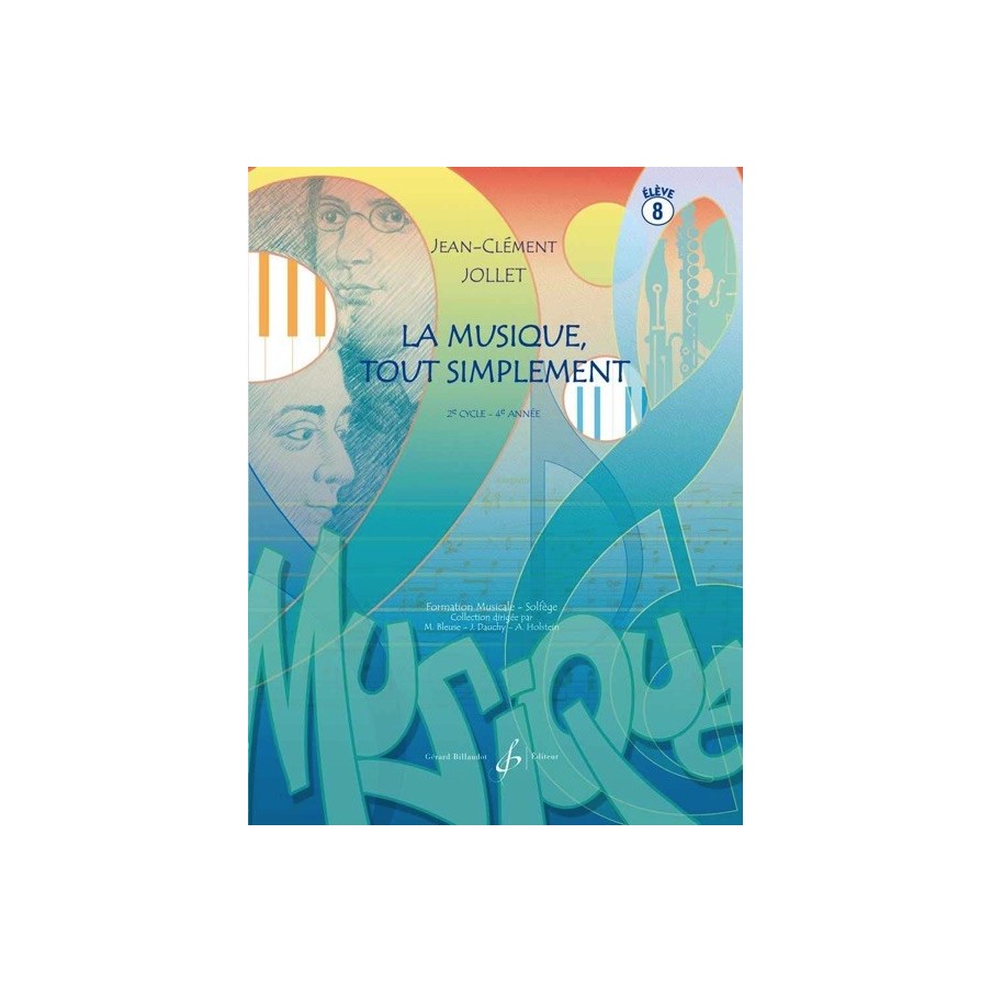 9790043075820GB7582 La Musique Tout Simplement Volume 8 Eleve
