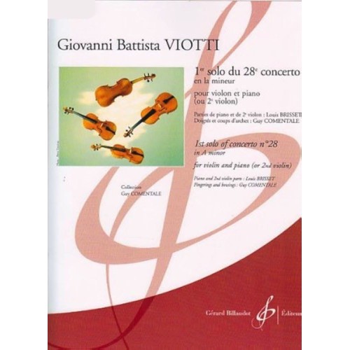 9790043077572GB7757 1Er Solo Du 28E Concerto En La Mineur