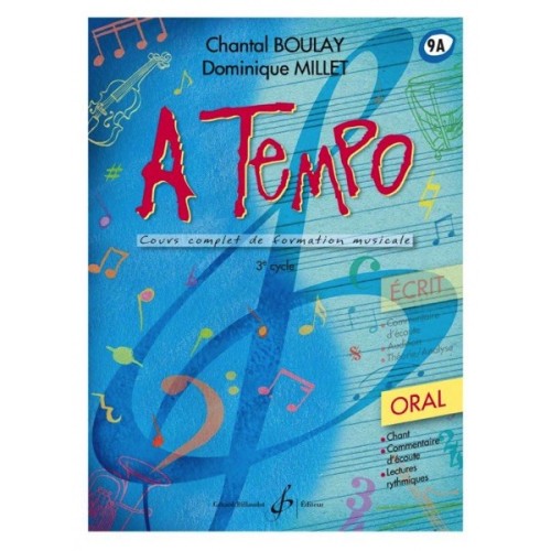 9790043095088GB9508 A Tempo - Partie Orale - Volume 9a