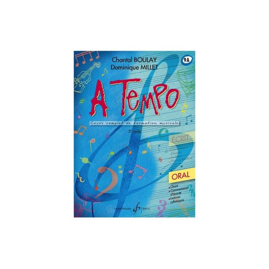 9790043095088GB9508 A Tempo - Partie Orale - Volume 9a