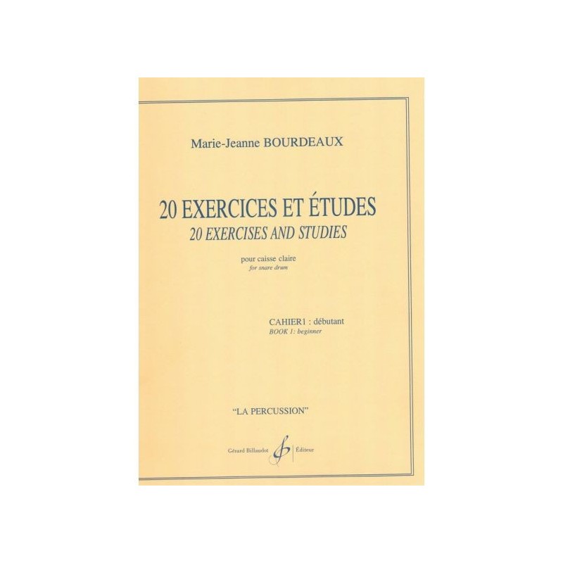 9790043029830GB2983 20 Exercices Et Etudes