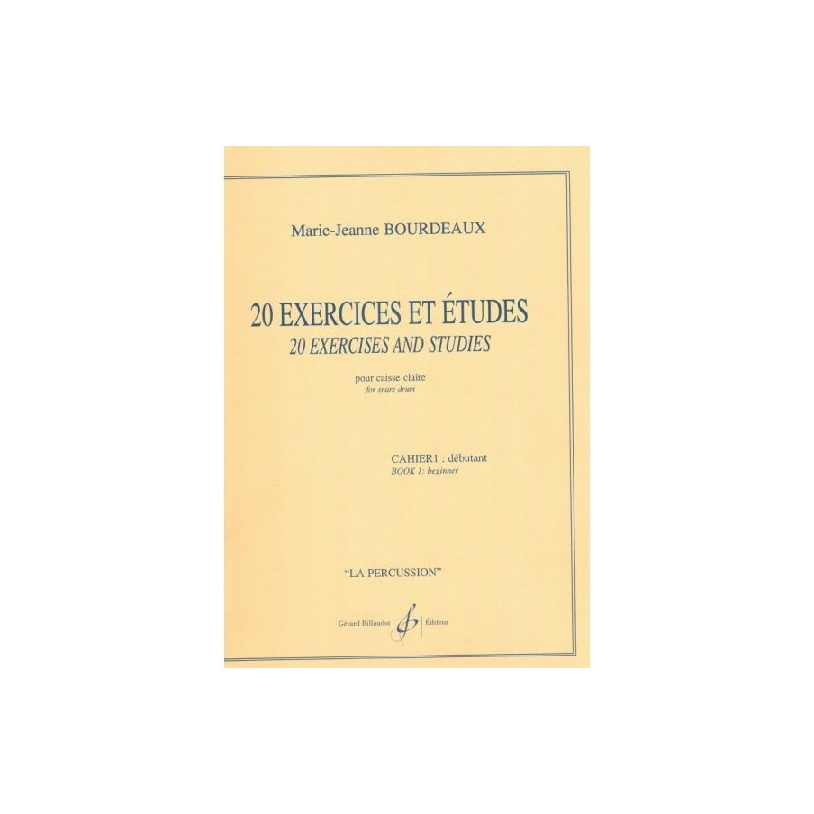 9790043029830GB2983 20 Exercices Et Etudes