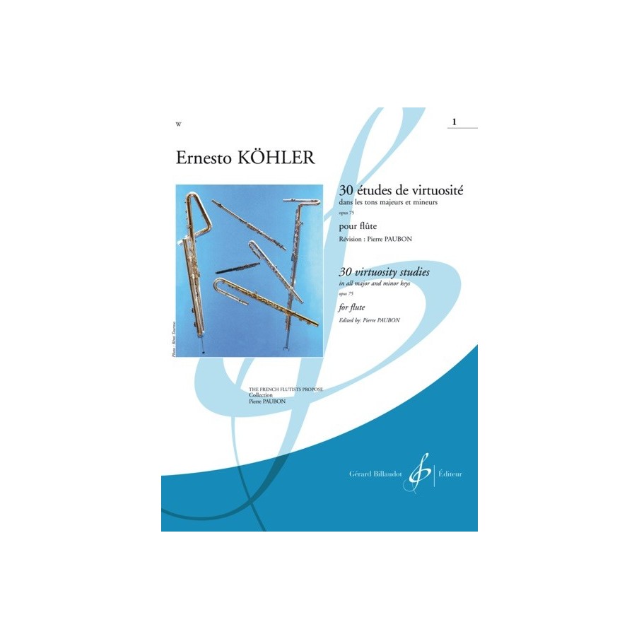 9790043030454GB3045-1 30 Etudes De Virtuosite Volume 1