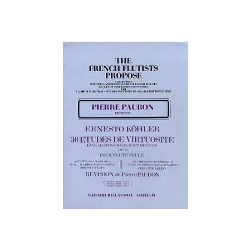 0000000296052GB3047-3 30 Etudes De Virtuosite Volume 3