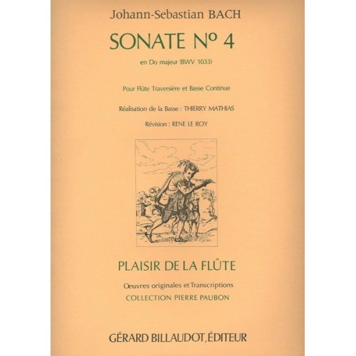 0000000376808GB3534 Sonate Nø4 En Do Majeur Bwv 1033