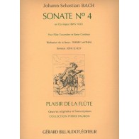 GB3534 Sonate Nø4 En Do Majeur Bwv 1033