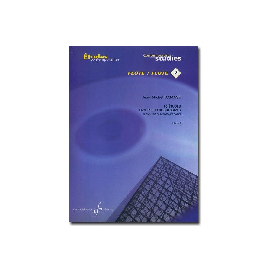 9790043060956GB6095 50 Etudes Faciles Et Progressives Vol 2