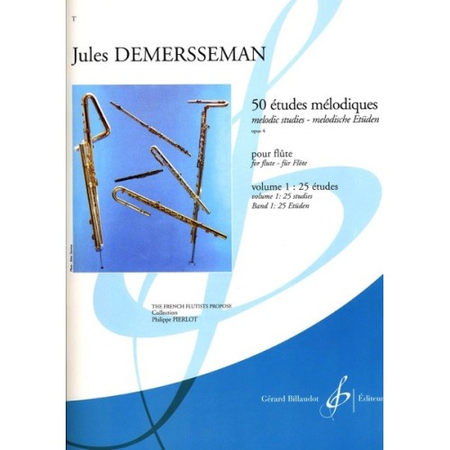 50 Etudes Melodiques Opus 4...