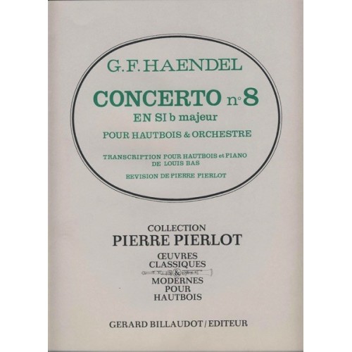 9790043016885GB1688 Concerto N°8 En Sib Majeur