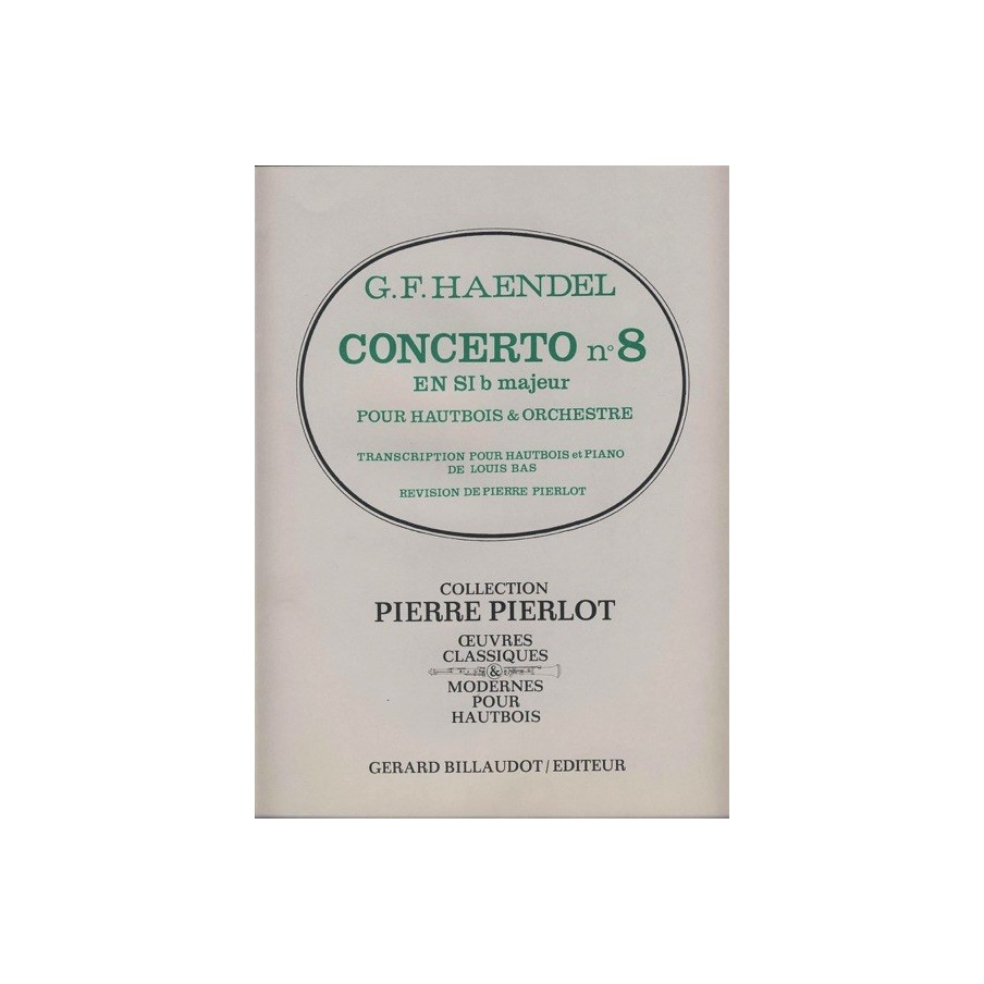 9790043016885GB1688 Concerto N°8 En Sib Majeur