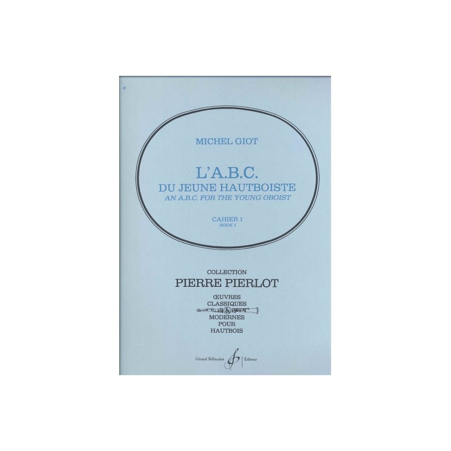 9790043040569GB4056 L'Abc Du Jeune Hautboiste Volume 1