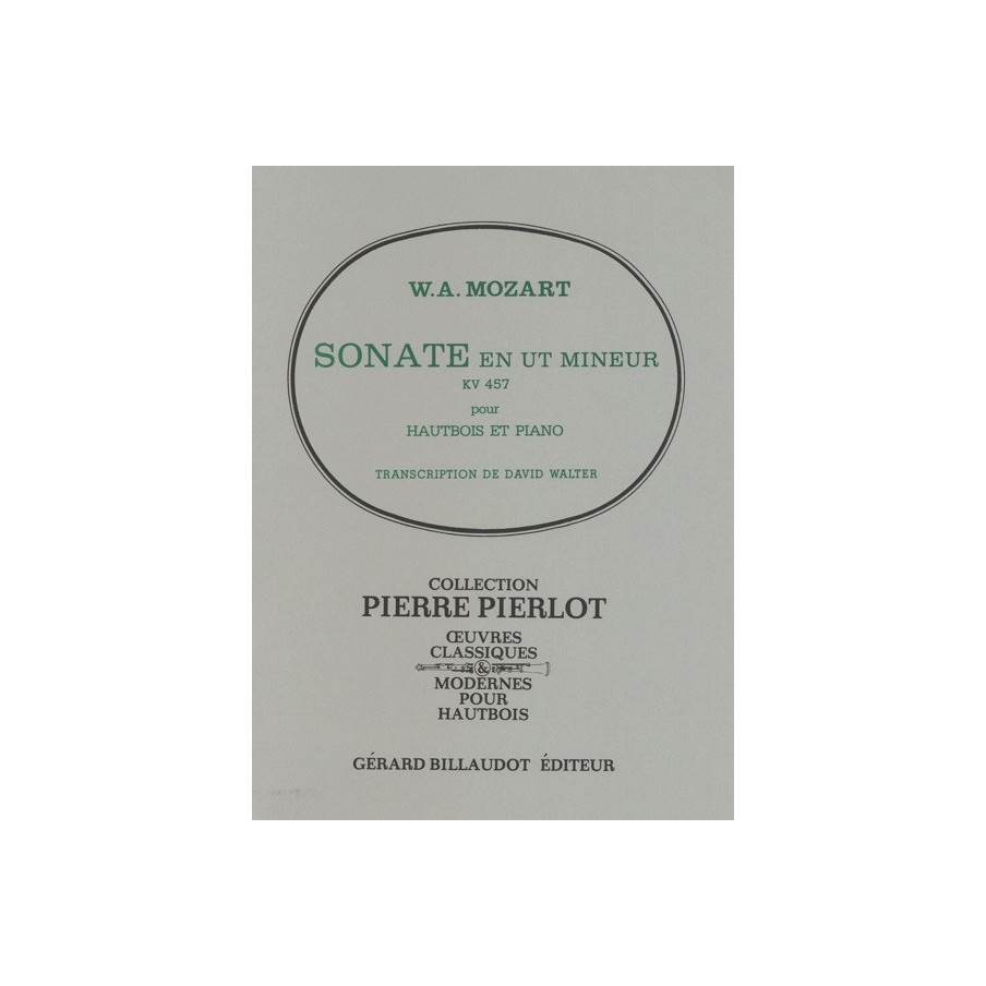 GB4328 Sonate En Ut Mineur Kv457