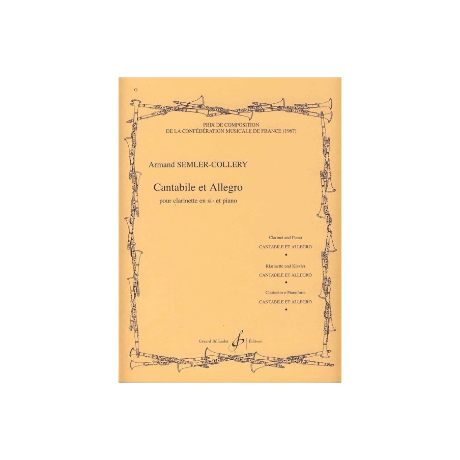 9790043011187GB1118 Cantabile Et Allegro