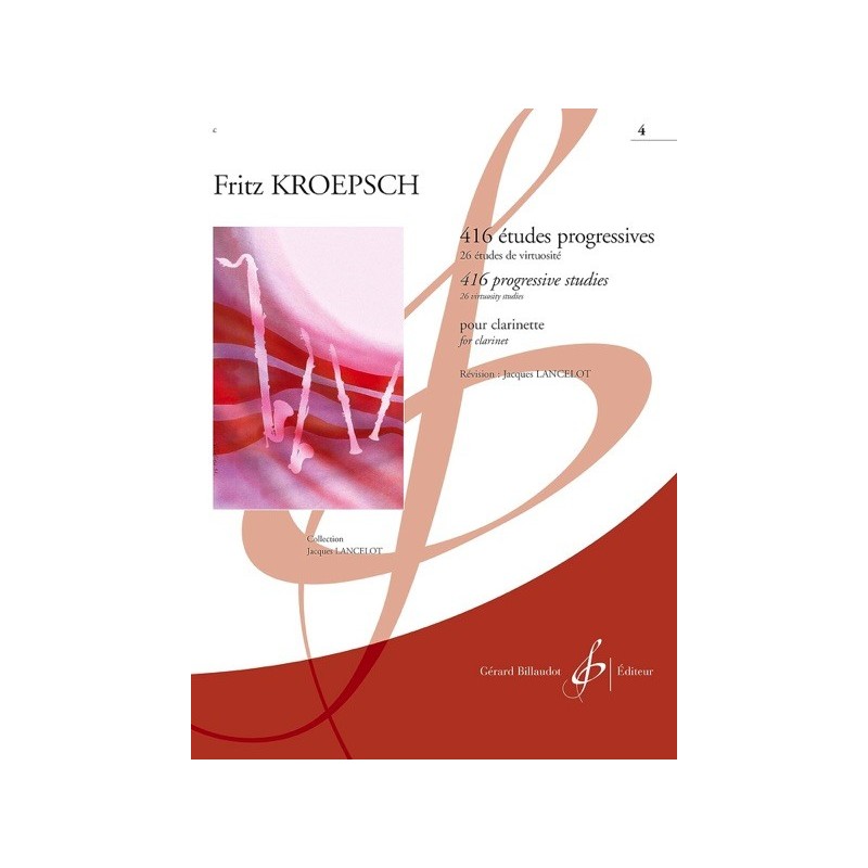 9790043018155GB1815 416 Etudes Progressives Volume 4