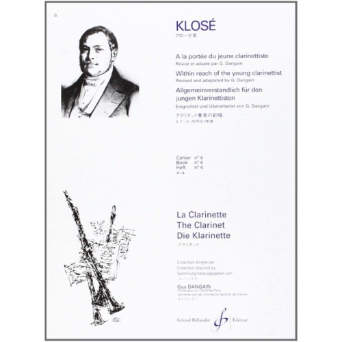 9790043031970GB3197 A La Portee Du Jeune Clarinettiste Volume 4