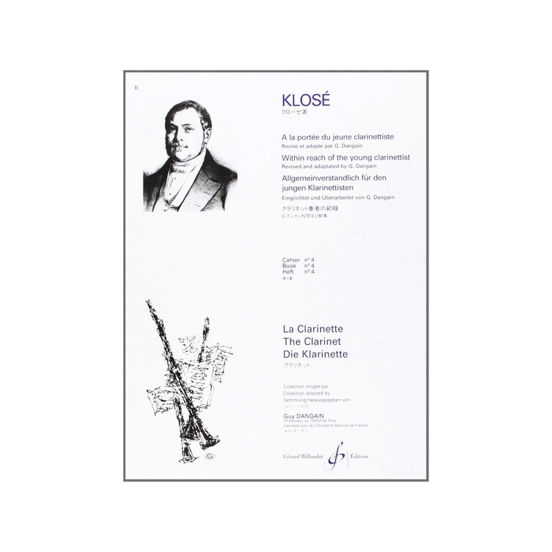 9790043031970GB3197 A La Portee Du Jeune Clarinettiste Volume 4