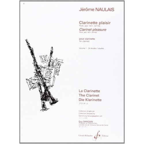 9790043067795GB6779 Clarinette Plaisir Volume 1