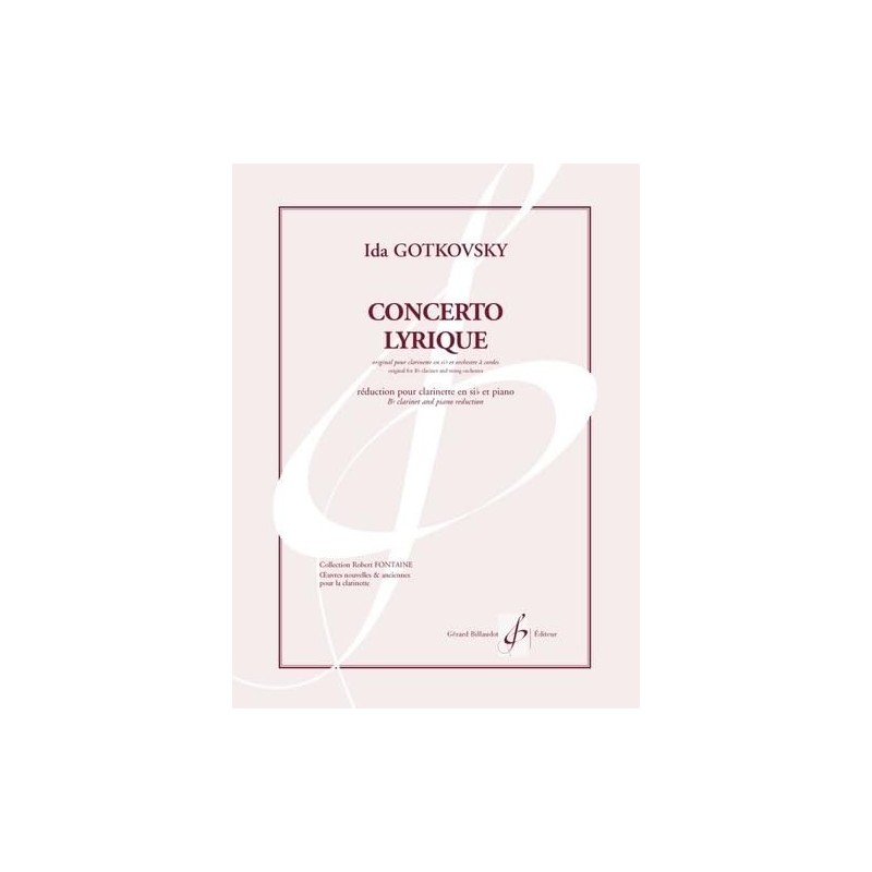 9790043029144GB2914 Concerto Lyrique
