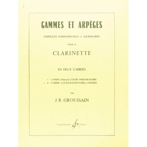 9790043006343GB1661-2 Gammes Et Arpeges Volume 2